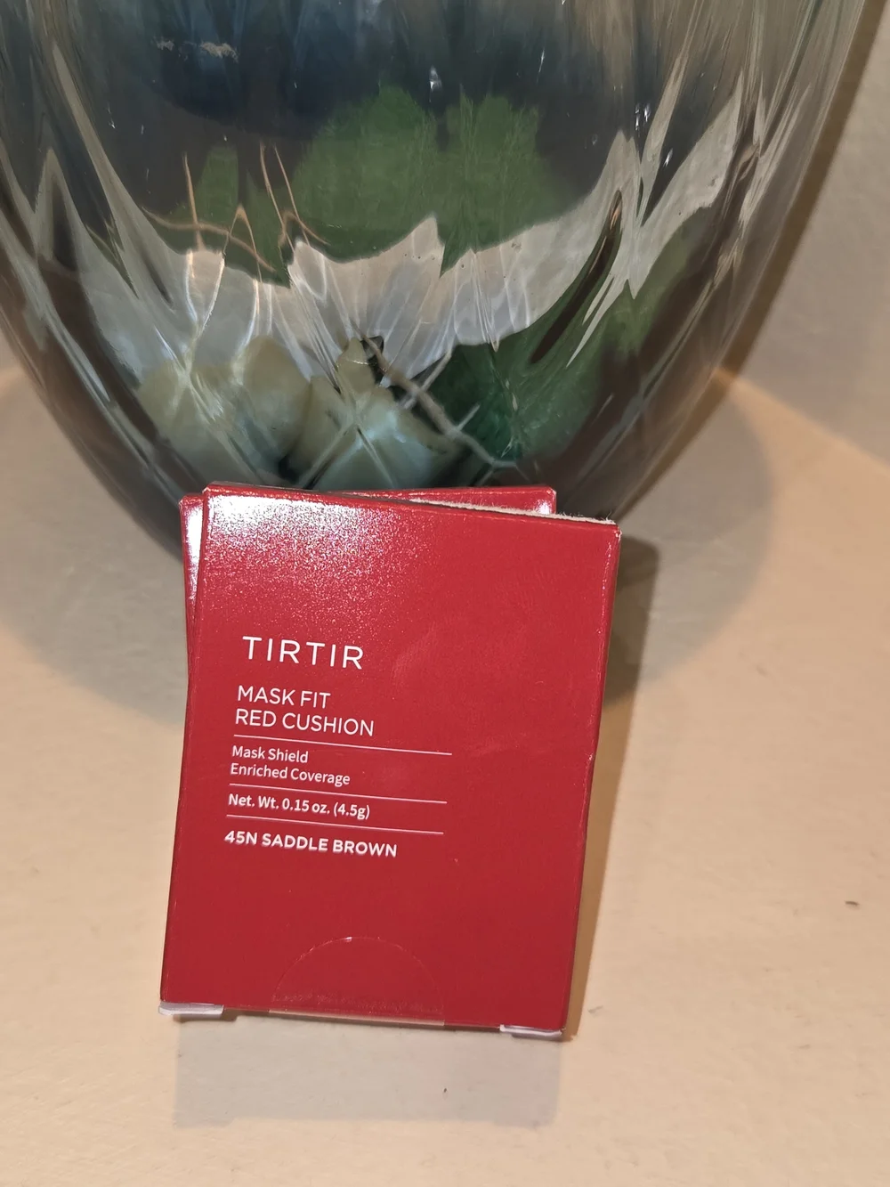 TIRTIR Mask Fit Red Cushion Mini 45N Saddle Brown 0.15oz/4.5g New
